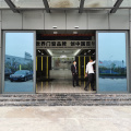 Multi Track Aluminum Alloy Smart Automatic Sliding Glass Door For Factory Price